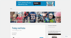 Desktop Screenshot of ettnyttliv.com